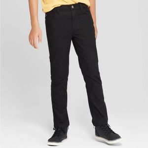 Boys' Stretch Skinny Fit Jeans - Cat & Jack™ Black Wash